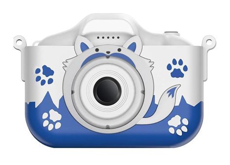 Shanrya Full HD Kopmakt Çocuk Dijital Fotoğraf Makinesi Beyaz-Lacivert