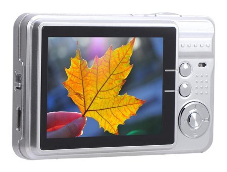 Annadue 4K Kopmakt Dijital Fotoğraf Makinesi Gümüş