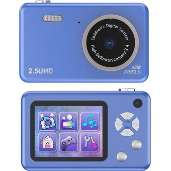Tuomeng 2.4 inç Full HD Kompakt Dijital Fotoğraf Makinesi Koyu Mavi