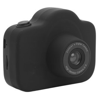 Goshyda Full HD Kopmakt Çocuk Dijital Çocuk Fotoğraf Makinesi Siyah