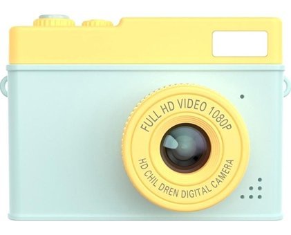 Boutiques Full HD Kopmakt Dijital Fotoğraf Makinesi Sarı-Su Yeşili