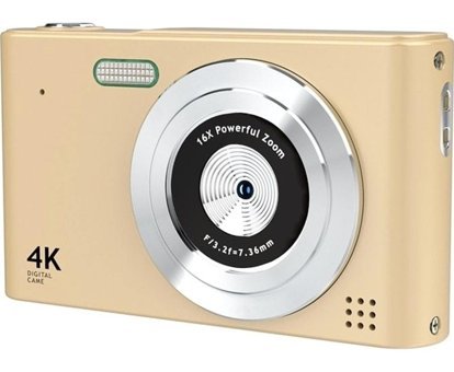 Boutiques Full HD Kopmakt Dijital Fotoğraf Makinesi Bej