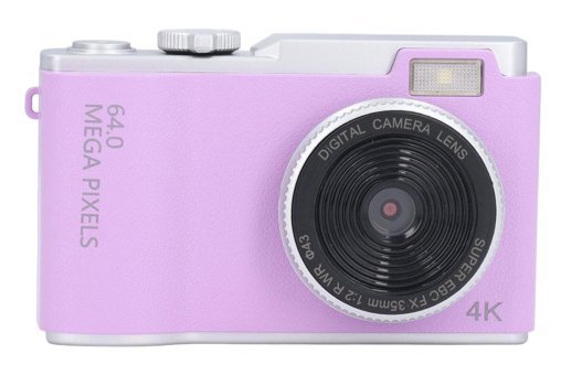 Dpofirs Full HD Kopmakt Dijital Fotoğraf Makinesi Mor
