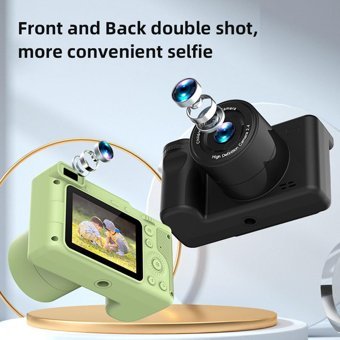 Cankypu Full HD Kompakt Dijital Fotoğraf Makinesi Yeşil