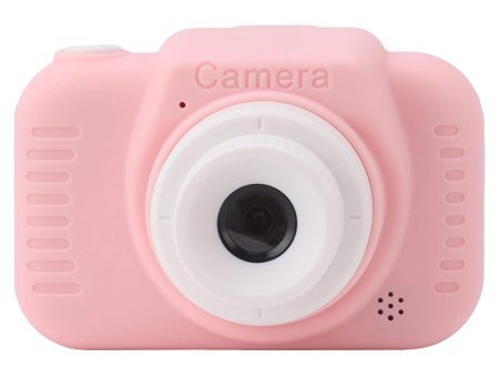 Kımıss Mini Full HD Kopmakt Çocuk Dijital Fotoğraf Makinesi Pembe