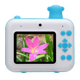 Ccylez Full HD Kopmakt Dijital Fotoğraf Makinesi Beyaz-Mavi
