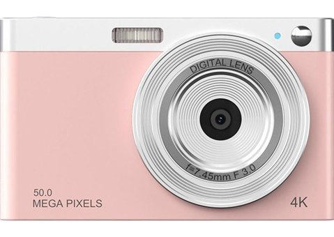 Tuomeng Full HD Aynasız Dijital Fotoğraf Makinesi Pembe