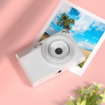 Tuomeng Full HD Aynasız Dijital Fotoğraf Makinesi Beyaz