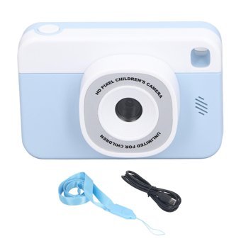Fockety Mini Full HD Kopmakt Dijital Fotoğraf Makinesi Açık Mavi