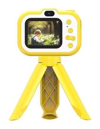 Tuomeng Full HD Kopmakt Çocuk Dijital Fotoğraf Makinesi Beyaz - Sarı