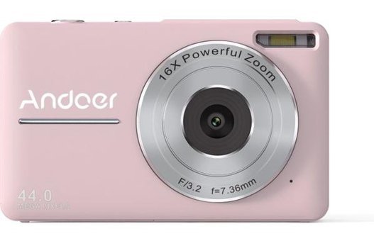 Andoer Full HD Kompakt Dijital Fotoğraf Makinesi Pembe