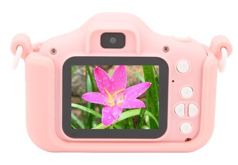 Kımıss Mini Full HD 20 MP Kompakt Dijital Fotoğraf Makinesi Pembe