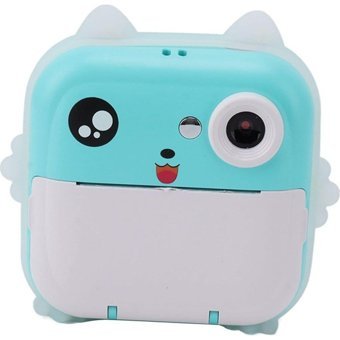 Nidage Şipşak Mini Full HD Kopmakt Çocuk Dijital Fotoğraf Makinesi Mavi