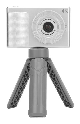 Bewinner Full HD Kopmakt Çocuk Dijital Fotoğraf Makinesi Gümüş
