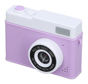 Akozon Full HD Kopmakt Çocuk Dijital Fotoğraf Makinesi Beyaz-Mor