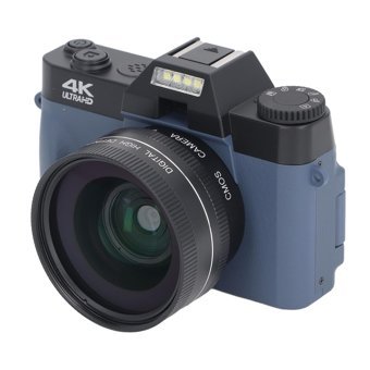 Vrupin Full HD Kopmakt Dijital Fotoğraf Makinesi Lacivert-Siyah