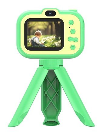 Tuomeng Mini Full HD Kompakt Çocuk Dijital Fotoğraf Makinesi Yeşil
