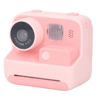 Amonıda Mini Full HD 48 MP Kompakt Çocuk Dijital Fotoğraf Makinesi Pembe