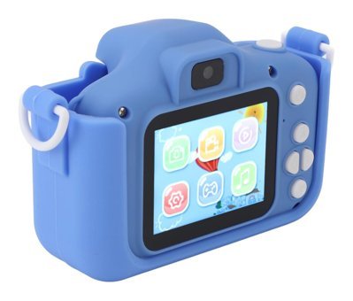 Jectse Mini Full HD 2,0 inç Kompakt Çocuk Dijital Fotoğraf Makinesi Mavi