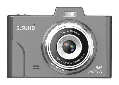 Boutiques Full HD Kompakt Dijital Fotoğraf Makinesi Koyu Gri