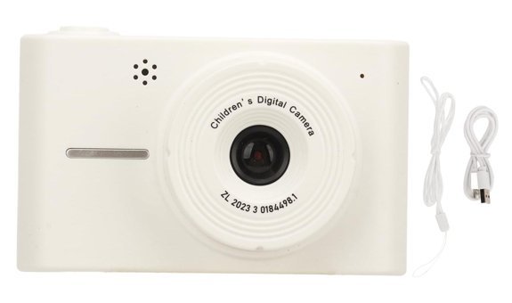 Cryfokt Full HD Kopmakt Çocuk Dijital Fotoğraf Makinesi Beyaz