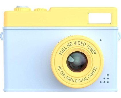 Boutiques Full HD Kopmakt Dijital Fotoğraf Makinesi Mavi-Sarı