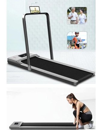 Realx 120 kg Kapasiteli Motorlu Koşu Bandı Gümüş - Siyah