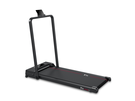 V-Fit Ekstra Fit 15 Programlı 100 kg Kapasiteli Motorlu Katlanabilir Yürüyüş Bandı Siyah