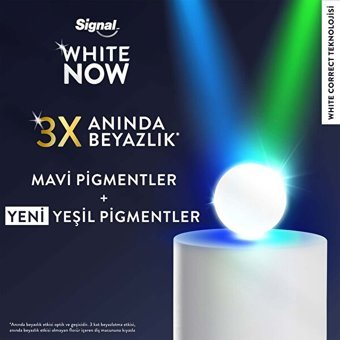 Signal White Now Gold Naneli Florürlü Diş Macunu 75 ml