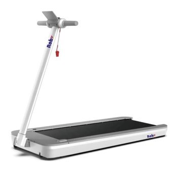Robx 130 kg Kapasiteli Motorlu Katlanabilir Koşu Bandı Gri