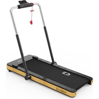 Runtech Mini Run Eco 120 kg Kapasiteli Mini Motorlu Katlanabilir Koşu Bandı Siyah