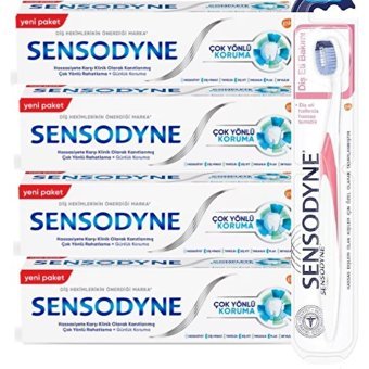 Sensodyne Çok Yönlü Koruma Florürlü Diş Macunu