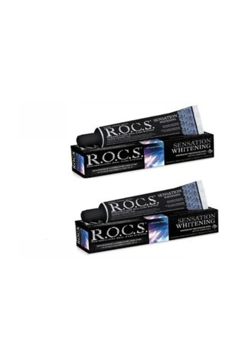 R.O.C.S. Sensation Whitening Organik Florürsüz Diş Macunu 2x60 ml