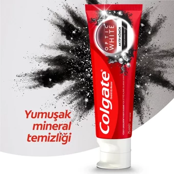 Signal Optik White Aktif Kömür Aktif Kömür Florürlü Diş Macunu 75 ml