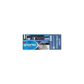 İpana 3D White Charcoalile Naneli Florürlü Diş Macunu 75 ml
