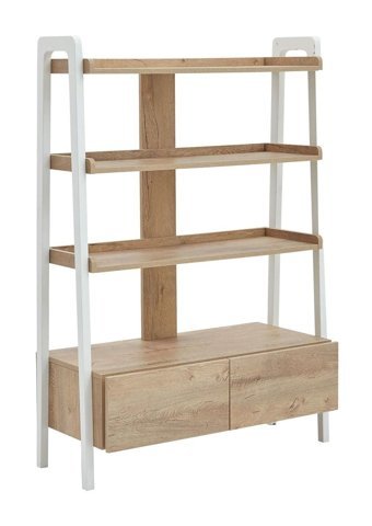Kelebek Cossohome Office 3 Bölmeli 3 Raflı Suntalam 150x100x45 cm Tori Kitaplık