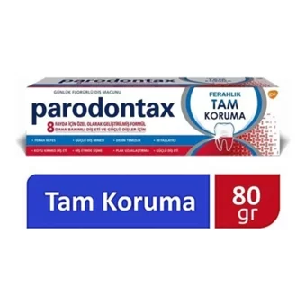 Parodontax Tam Koruma Naneli Florürlü Diş Macunu 8x80 ml