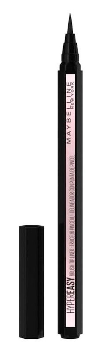 Maybelline New York Hyper Easy Suya Dayanıklı Mat Pastel Siyah Kalıcı İnce Uçlu Keçe Kalem Eyeliner