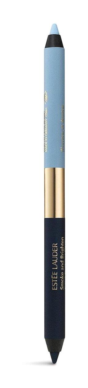 Estée Lauder Kajal 01 Marine Çift Taraflı Parlak Pastel Sky Blue Kalın Uçlu Kalem Eyeliner
