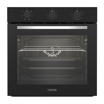 Altus ALA 321 B 65 lt A Enerji Sınıfı Analog Ocaksız Yarım Boy Ankastre Fırın Siyah