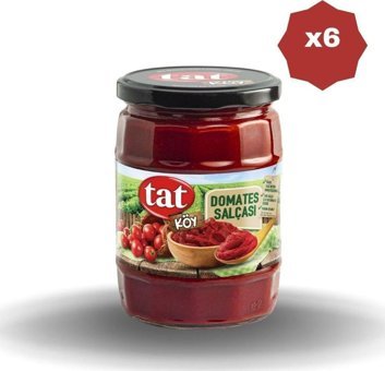 Tat Organik Domates Salçası 6x560gr