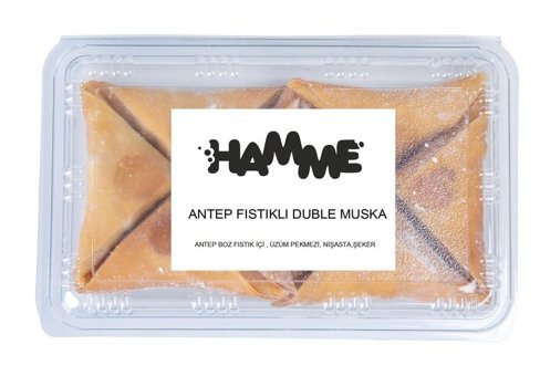 Hamme Duble Antep Fıstığı Muska Üzüm Pestili Pestil 500 gr