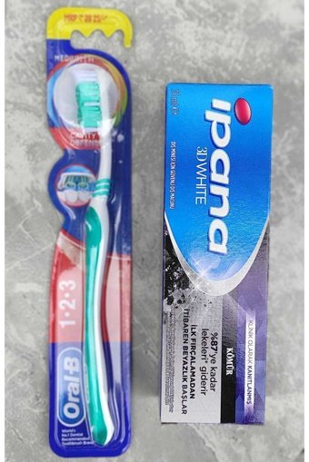 İpana 3 Boyutlu Kömürlü Florürlü Diş Macunu 75 ml