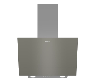 Arçelik ADE 605 560 m³ 60 cm Cam Yüzey Karbon Filtreli Bacalı-Bacasız Duvar Tipi Davlumbaz Gri