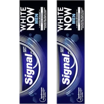 Signal White Now Men Naneli Florürlü Diş Macunu 2x75 ml