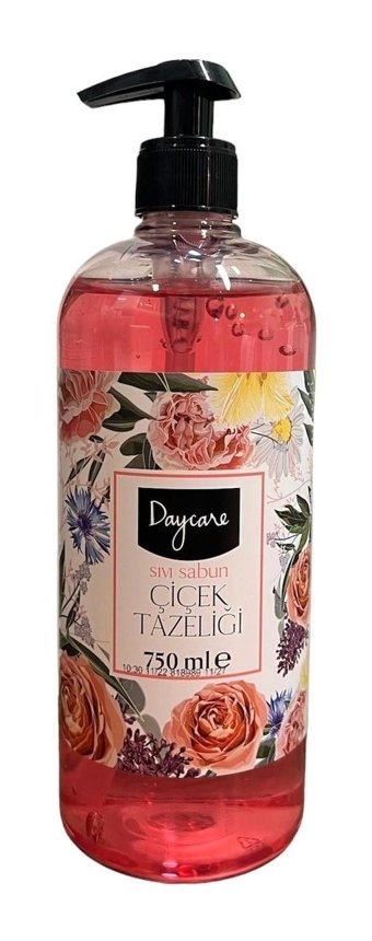 Daycare Çiçek Bahçesi Antibakteriyel Nemlendiricili Sıvı Sabun 750 ml