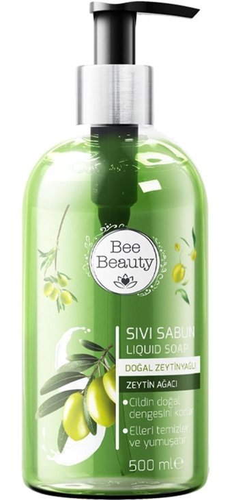 Bee Beauty Zeytin Ağacı Antibakteriyel Nemlendiricili Organik Sıvı Sabun 500 ml