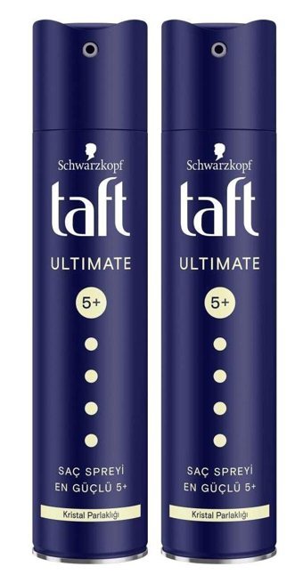 Schwarzkopf Ultimate No:5+ Parlaklık Veren Ekstra Güçlü Saç Spreyi 2x250 ml