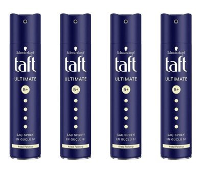 Schwarzkopf Ultimate No:5+ Parlaklık Veren Ekstra Güçlü Saç Spreyi 4x250 ml