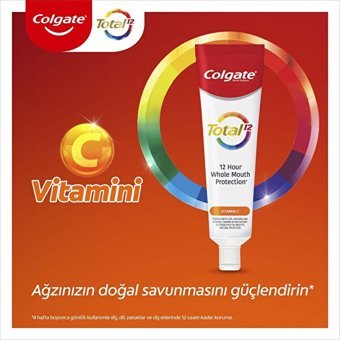COLGATE Kömürlü Organik Florürlü Diş Macunu 50 ml